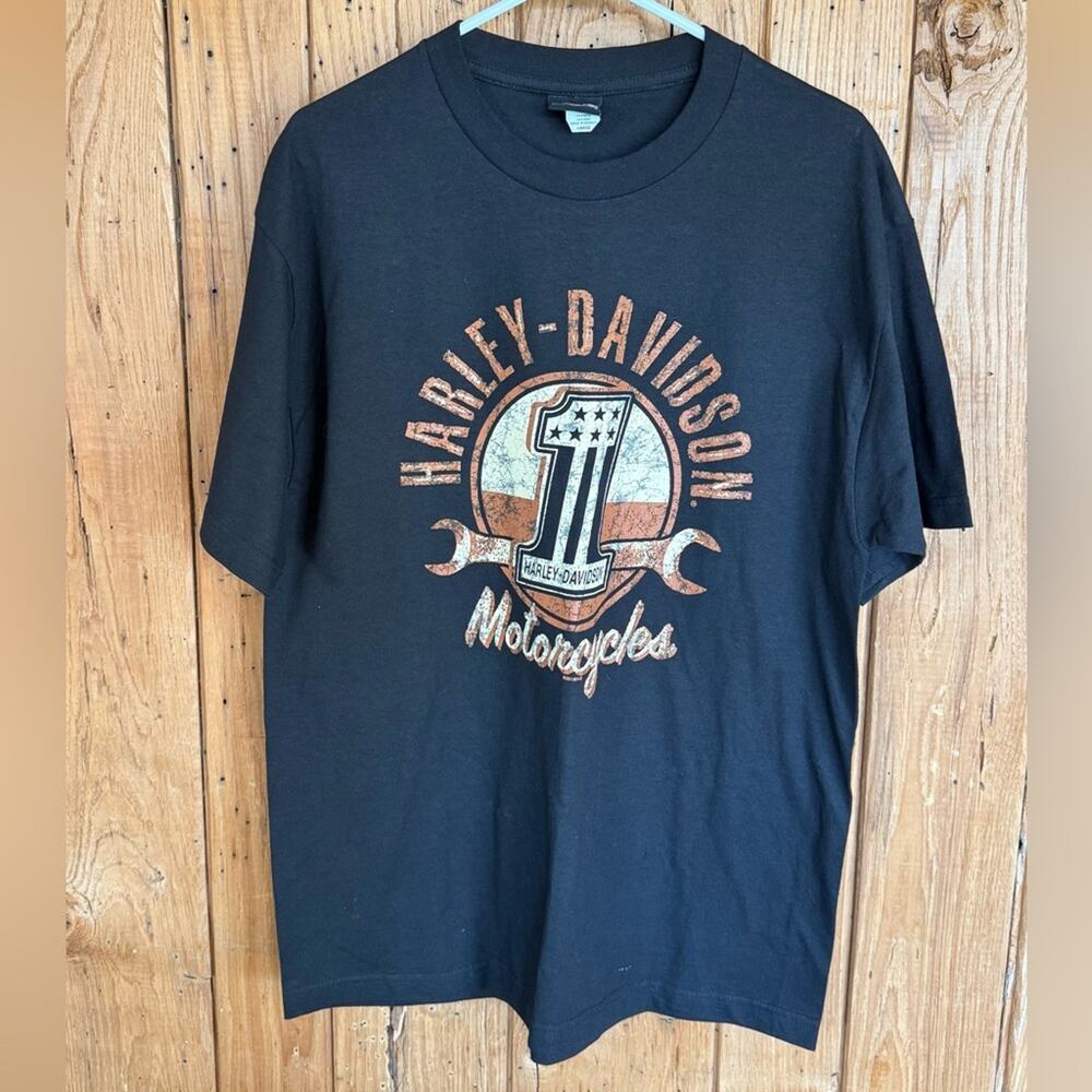 Harley-Davidson Huntington Beach Graphic T-Shirt, Menβs Large, Black